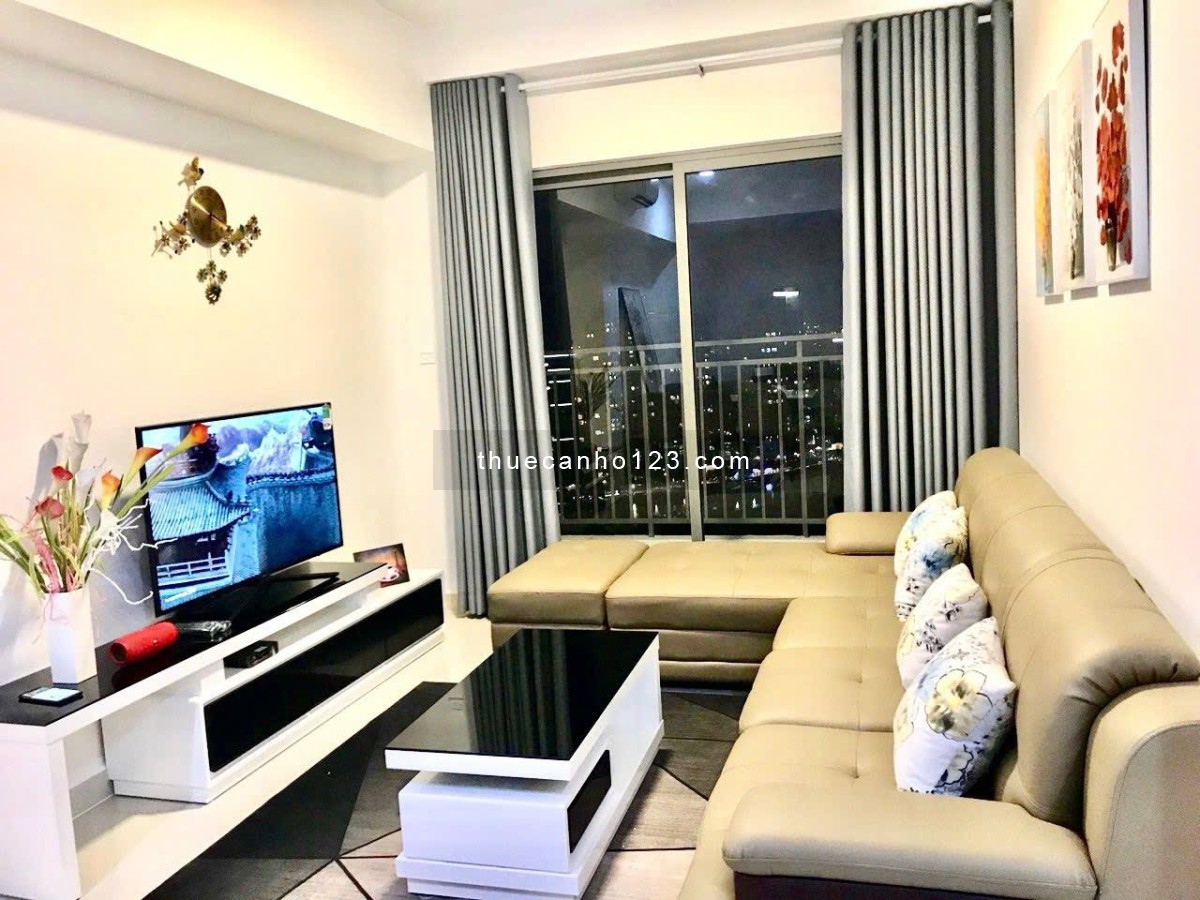 Cho thuê 3PN 109m² The Sun Avenue – căn góc tầng cao – full nội thất – 24 triệu/tháng - Ảnh 1