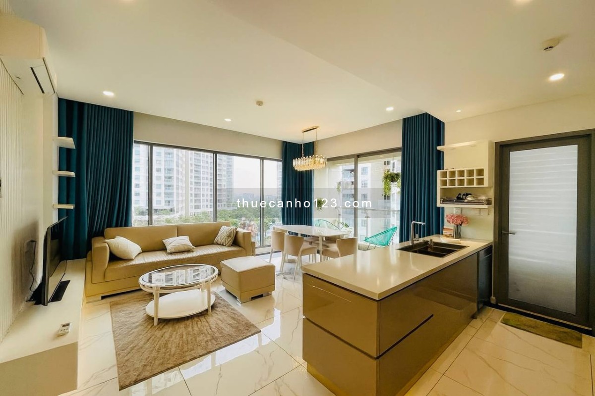 Cho thuê căn góc Diamond Island Q2 – 2pn, full nội thất, view sông & nội khu - Ảnh 3