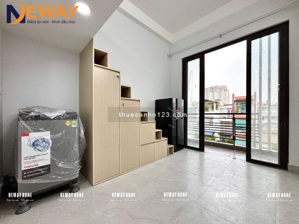 Khai trương dự án duplex full nội thất máy giặt riêng free tiền nhà tháng Tết cách ĐH Văn Hiến 7p - Ảnh 1