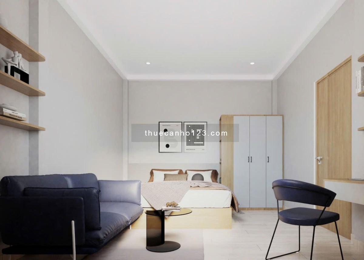 Căn hộ studio cửa sổ lớn full nội thất rộng 35m2 gần sân bay Tân Sơn Nhất, GaT3, quận Tân Bình - Ảnh 4