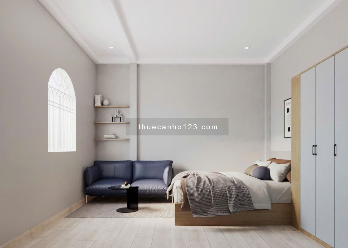 Căn hộ studio cửa sổ lớn full nội thất rộng 35m2 gần sân bay Tân Sơn Nhất, GaT3, quận Tân Bình - Ảnh 1