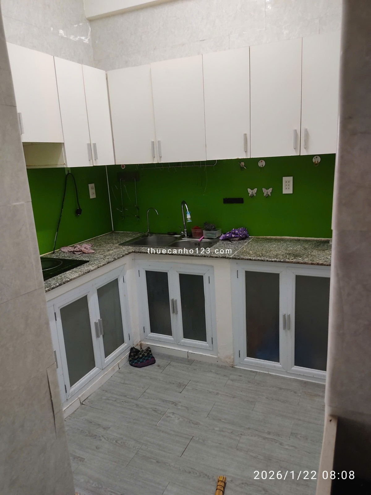 Cho thuê căn hộ 3PN 70m2 giá 5tr, căn góc, tầng áp mái có mái che thoáng mát gần chợ đầu mối hóc môn - Ảnh 2