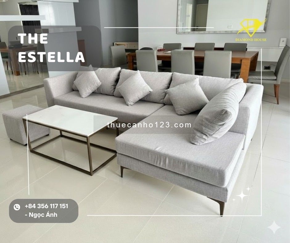 [Cho Thuê] The Estella 3 Phòng Ngủ Lớn 171m², View Nội Khu Đẹp - Có Slot Ô Tô - Ảnh 4