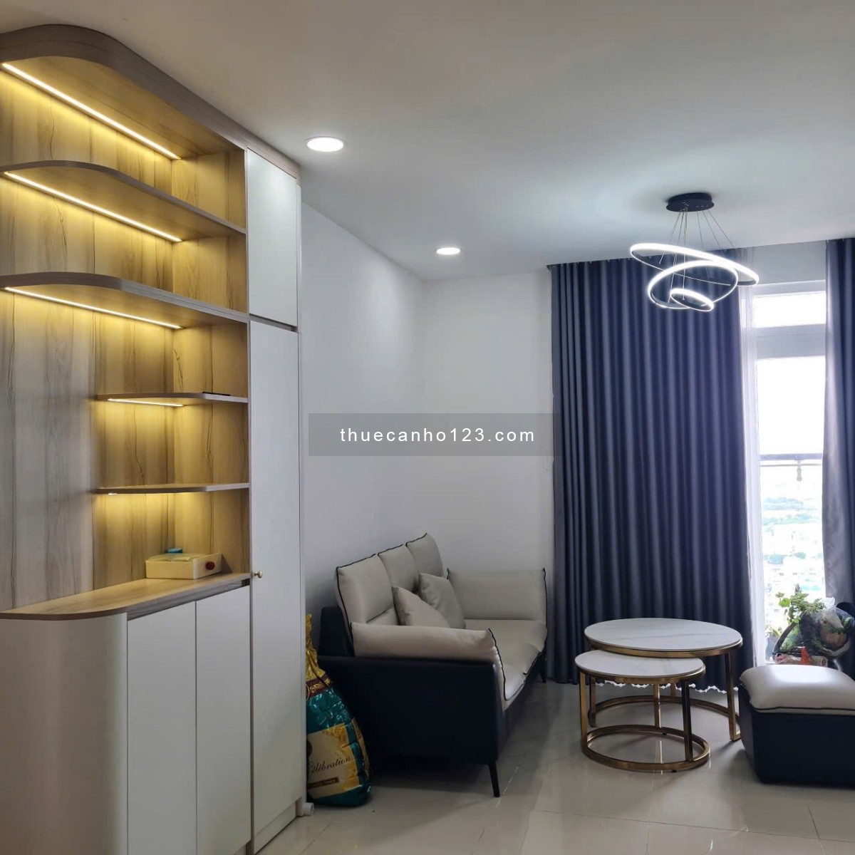 Cho thuê căn hộ The Western Capital 88m² - 3PN, đủ nội thất, 15tr/tháng - Ảnh 4