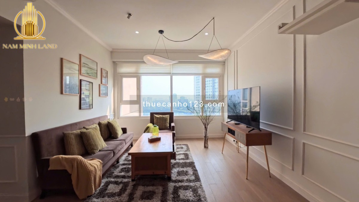 Saigon Pearl – Căn hộ 2 phòng ngủ cho thuê, view sông mát mẻ - Ảnh 1