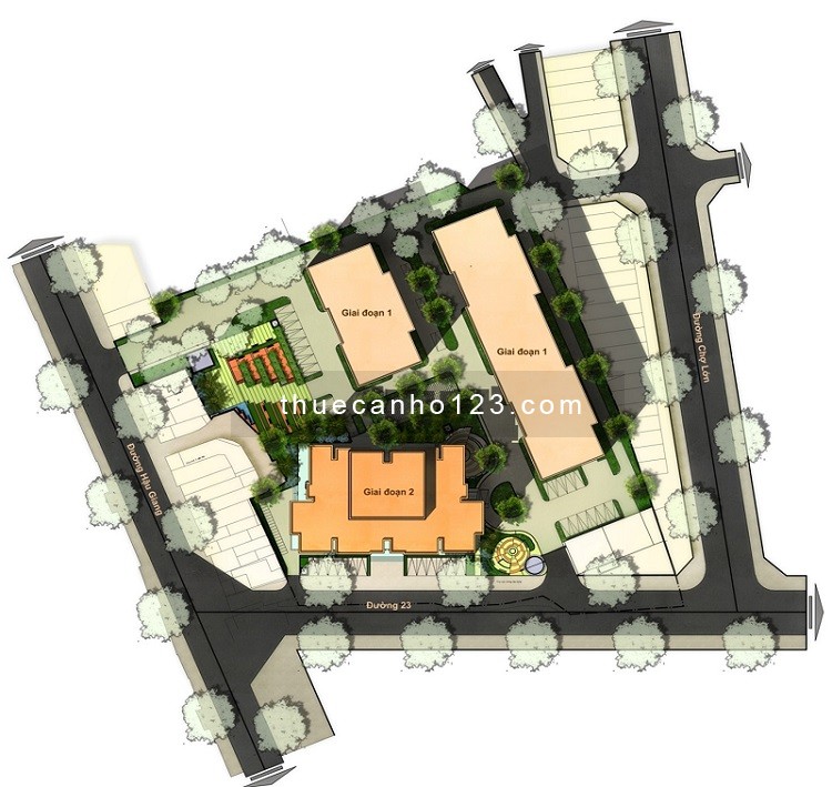 Cho thuê căn hộ 89m2, 2PN chung cư An Phú – Block A, 961 Hậu Giang, Q6 - Ảnh 2