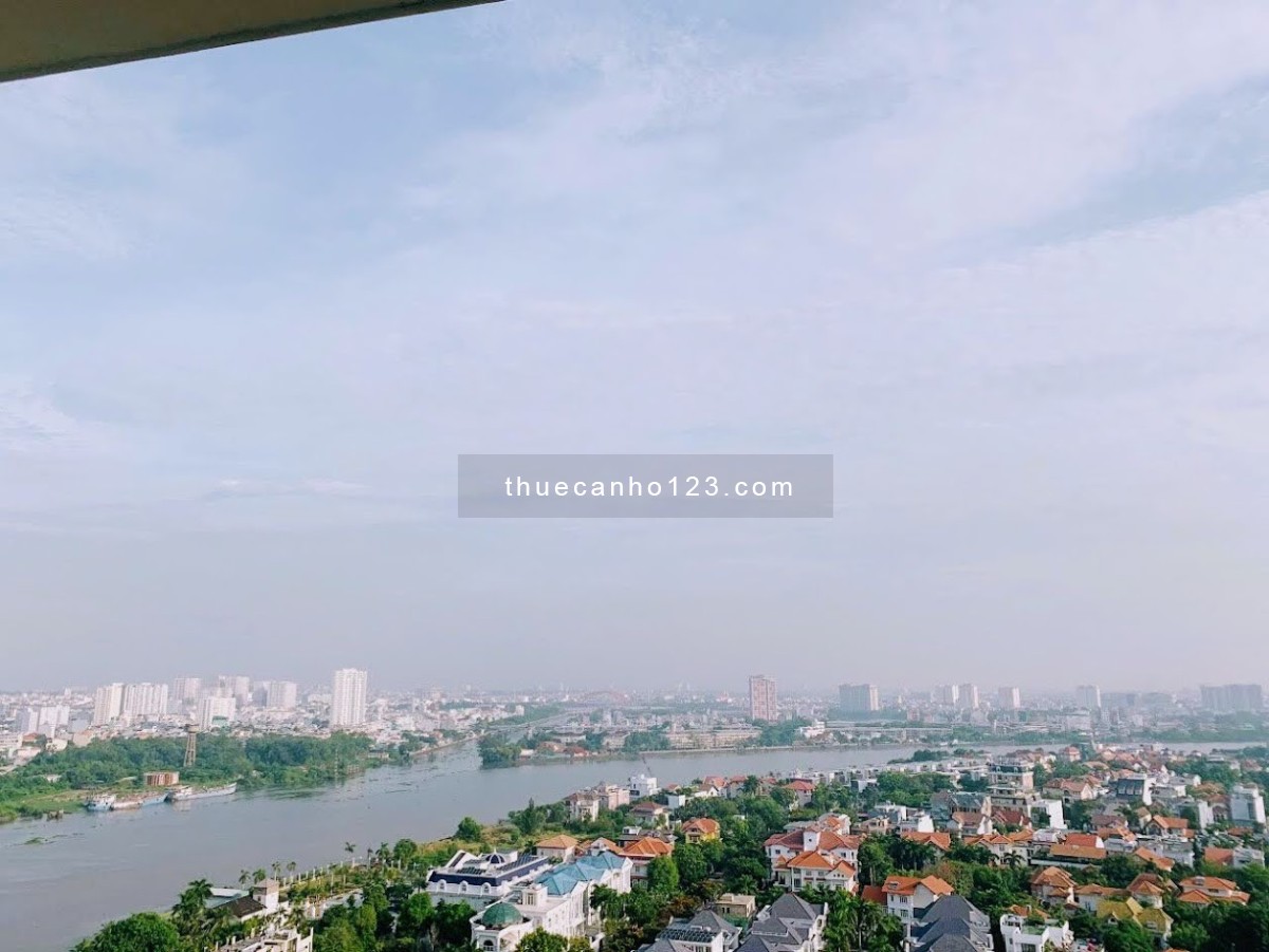 Thuê Hoàng Anh River View Q2 TĐ (138m2,157m, 3PN giá 23 tr/th ) nhà đẹp, giá rẻ view sông - Ảnh 1