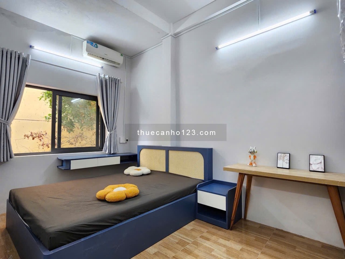 Căn hộ studio cửa sổ lớn máy giặt riêng full nội thất Đất Thánh gần quận 10, Bảy Hiền quận Tân Bình - Ảnh 1