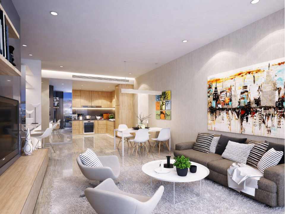 Thiết kế căn hộ An Phú Apartment hiện đại và tiện nghi