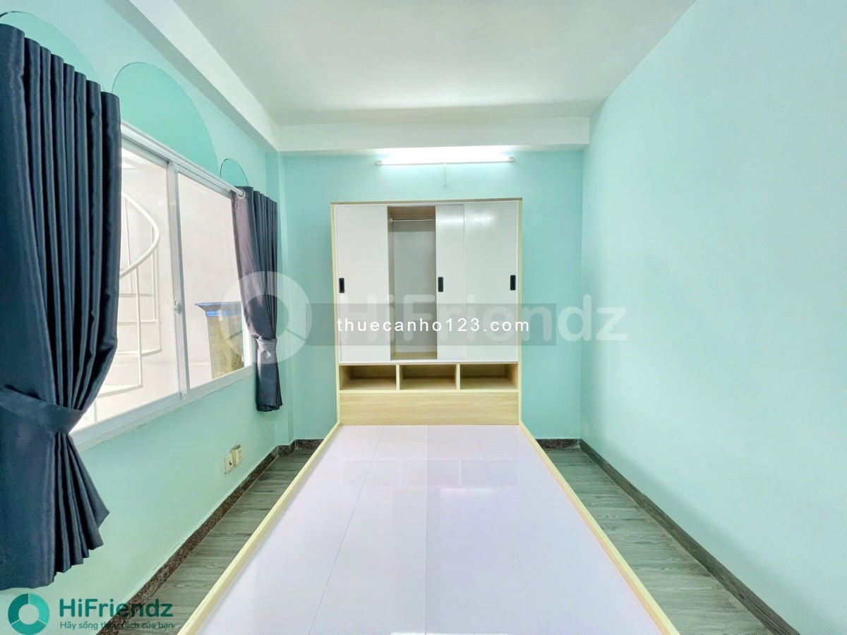 Phòng cho thuê giá rẻ quận 1 đường Đinh Tiên Hoàng gần Hồ Con Rùa đầy đủ tiện nghi - tách bếp 30m2 - Ảnh 6