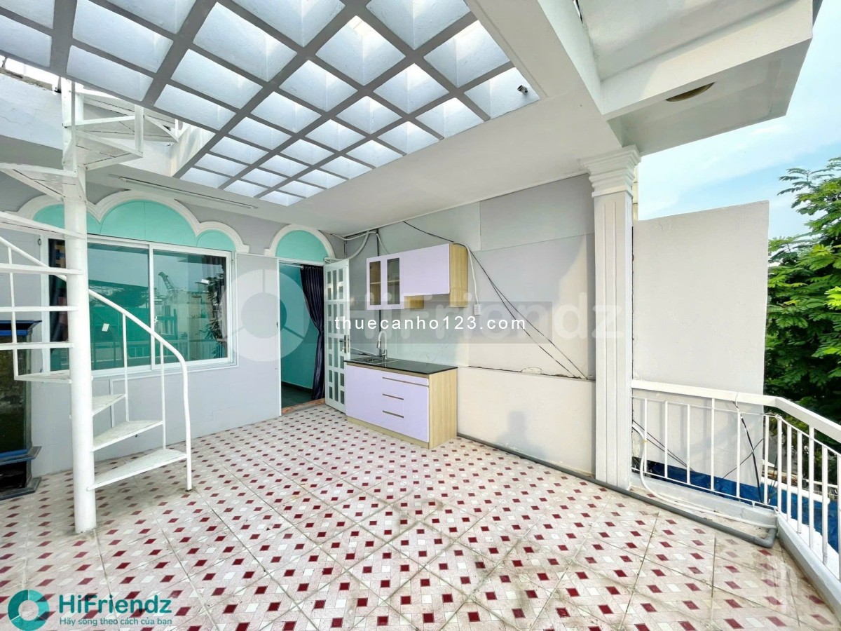 Phòng cho thuê giá rẻ quận 1 đường Đinh Tiên Hoàng gần Hồ Con Rùa đầy đủ tiện nghi - tách bếp 30m2 - Ảnh 4