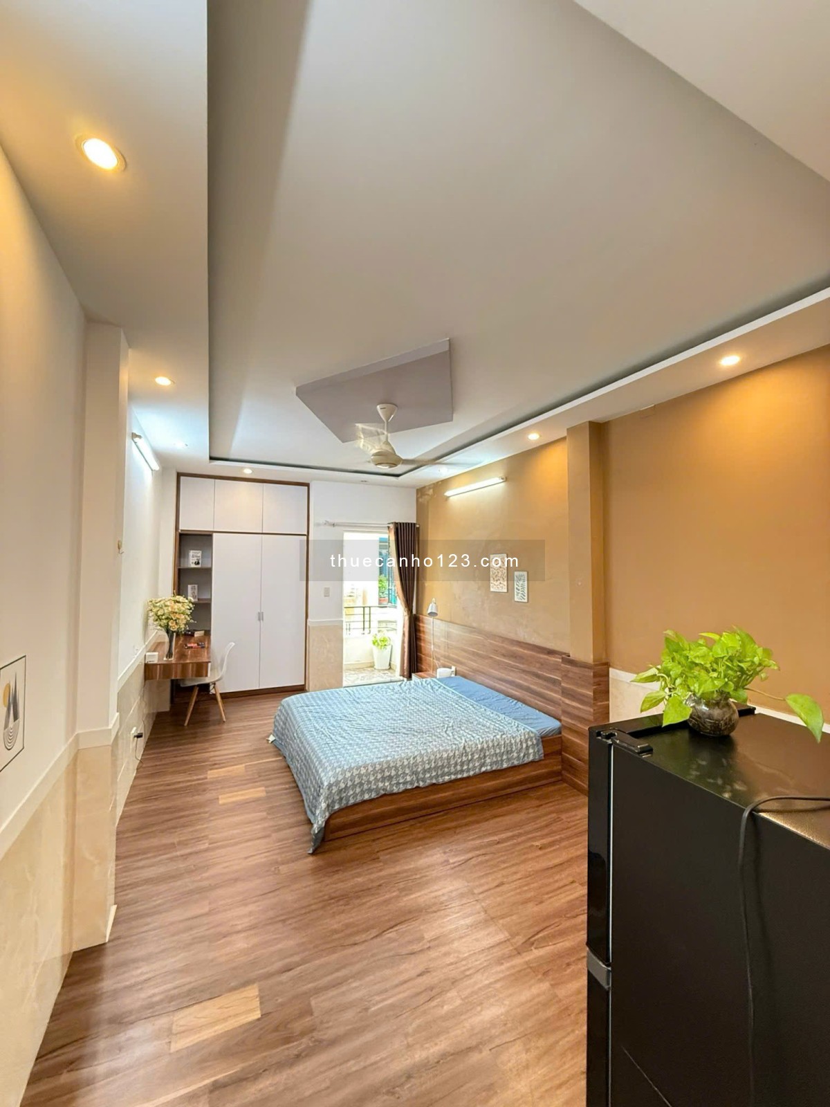 Cho Thuê Căn Hộ Studio Ban Công - Ngay Phan Đăng Lưu - Phan Xích Long - Gần ĐH Mỹ Thuật - Vạn Kiếp - Ảnh 1