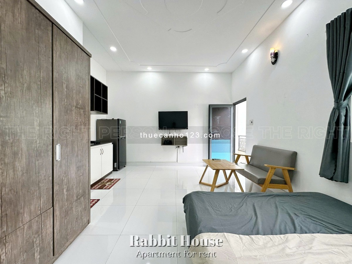  Cho Thuê Căn Hộ Studio Ban Công - Rộng 40m2 - Gần Sân Bay - CV Hoàng Văn Thụ - Nguyễn Văn Trỗi - Ảnh 4