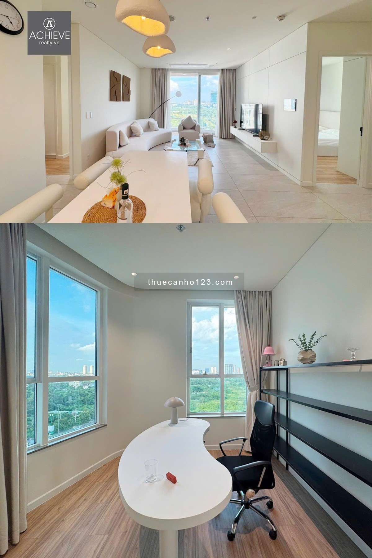 Cho thuê căn hộ Zeit River Thủ Thiêm – 3 phòng ngủ - Full nội thất cao cấp - Ảnh 1