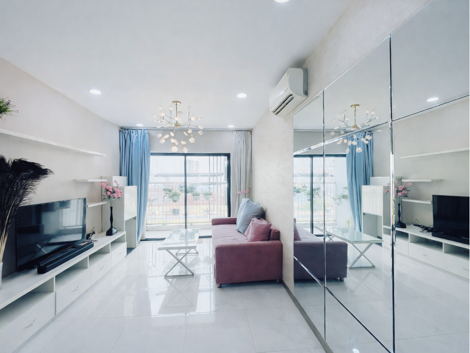 Thiết kế căn hộ Viva Riverside thoáng đãng