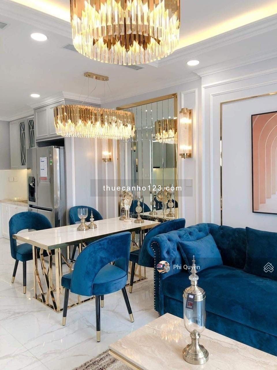 Cho thuê chung cư Lucky Palace, Q6, DT: 80m2, 88m2 giá từ: 12 triệu/th - Ảnh 1
