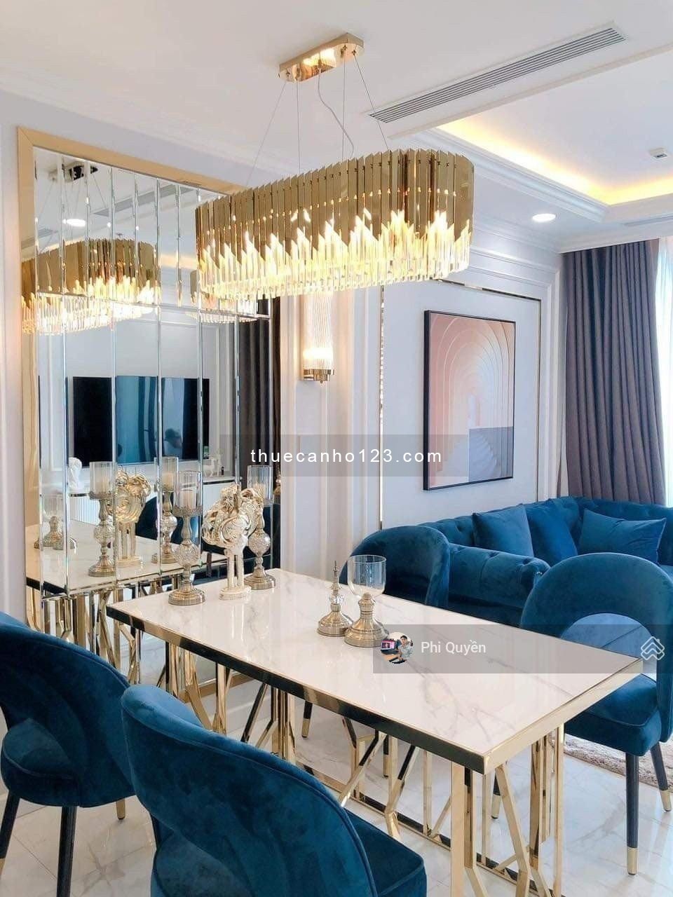 Cho thuê chung cư Lucky Palace, Q6, DT: 80m2, 88m2 giá từ: 12 triệu/th - Ảnh 2