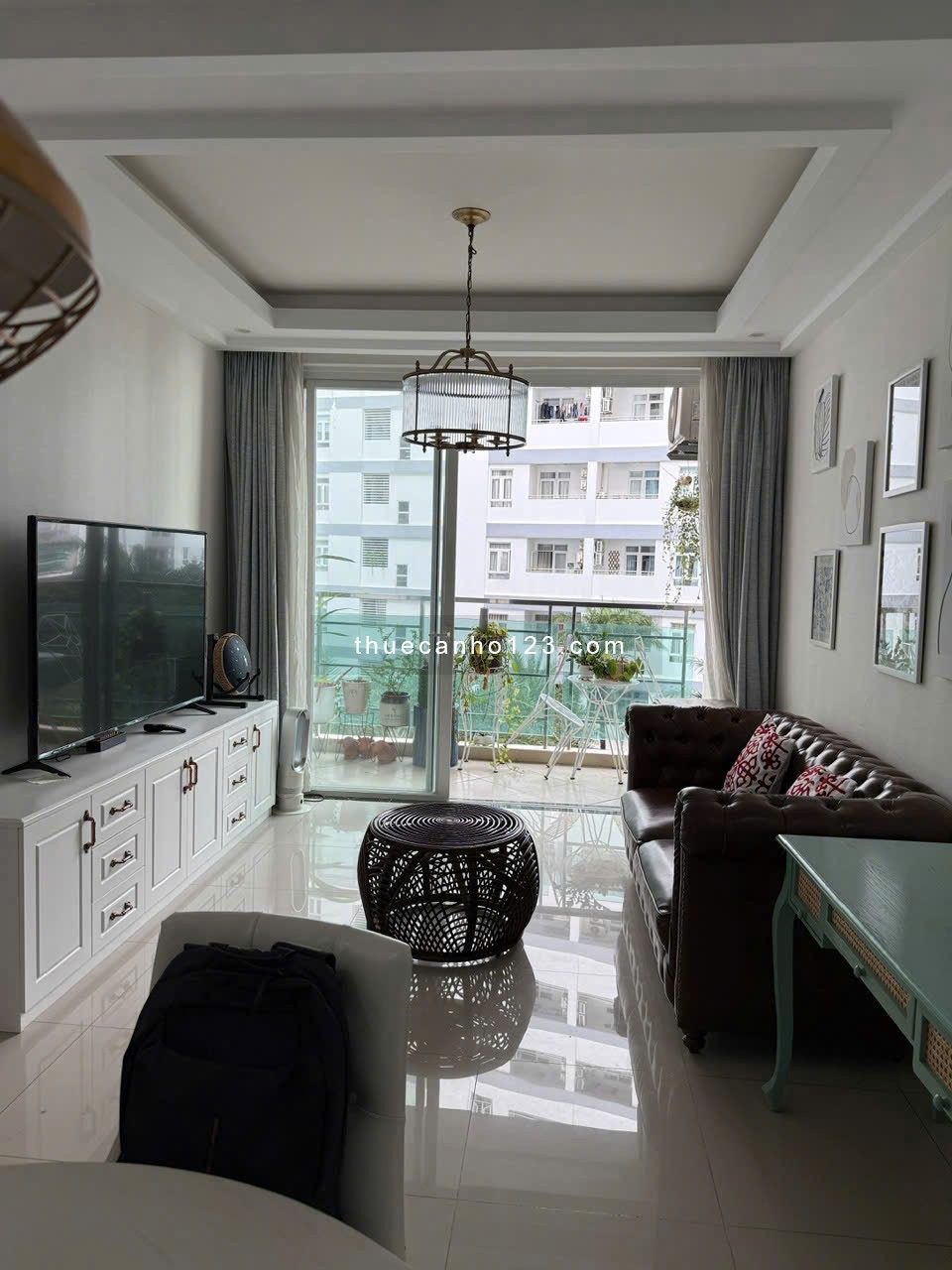 Cho thuê căn hộ Him Lam Riverside Quận 7, 103m, full nội thất cao cấp, giá 18.5 triệu, 0917 492 608 - Ảnh 1