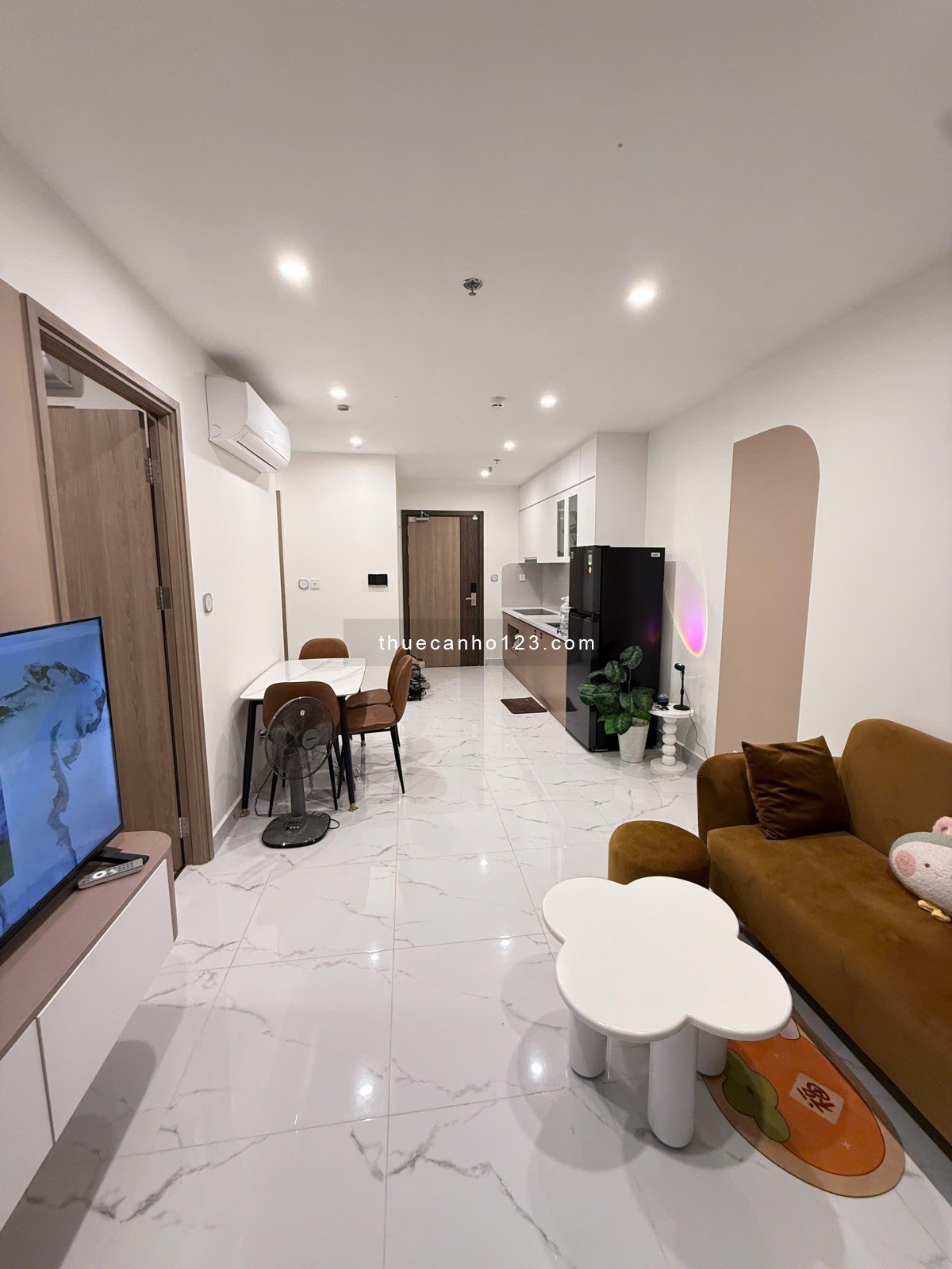 Cho thuê 2PN2WC Full nội thất đẹp – 9,5tr | Nhà mới ở liền - Toà GH3 - Ảnh 1