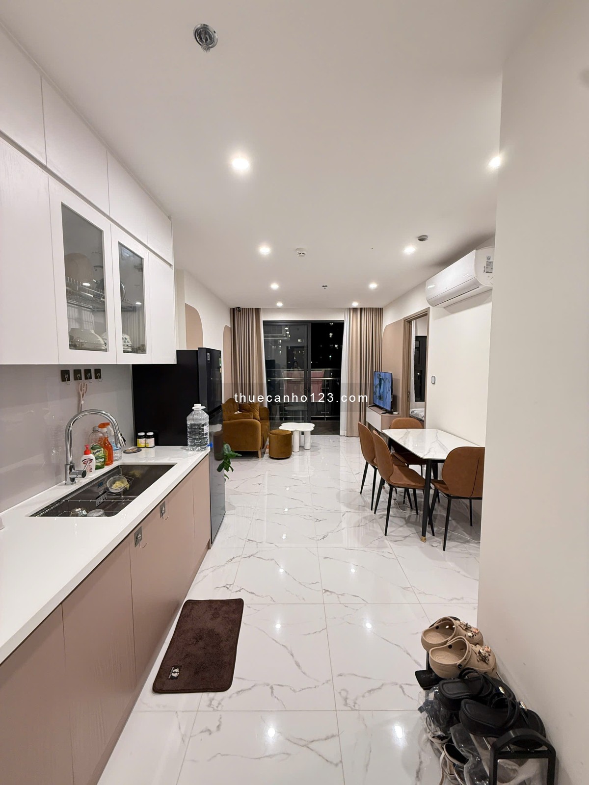 Cho thuê 2PN2WC Full nội thất đẹp – 9,5tr | Nhà mới ở liền - Toà GH3 - Ảnh 2