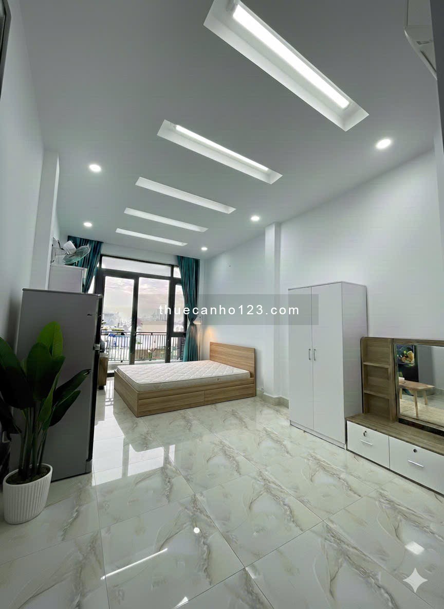 Căn hộ 1pn cửa sổ lớn full nội thất gần sân bay, gaT3, cv Hoàng Văn Thụ, Lăng Cha Cả quận Tân Bình - Ảnh 12