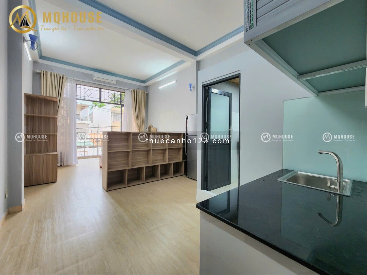 Căn hộ 1pn cửa sổ lớn full nội thất gần sân bay, gaT3, cv Hoàng Văn Thụ, Lăng Cha Cả quận Tân Bình - Ảnh 6