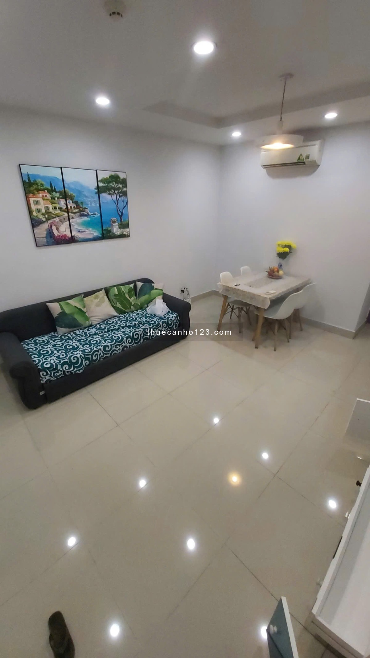 Cho thuê căn hộ Him Lam Riverside Quận 7, 50m, 1pn, 1wc, đủ nội thất, 10 triệu, LH: 0917 492 608 - Ảnh 4