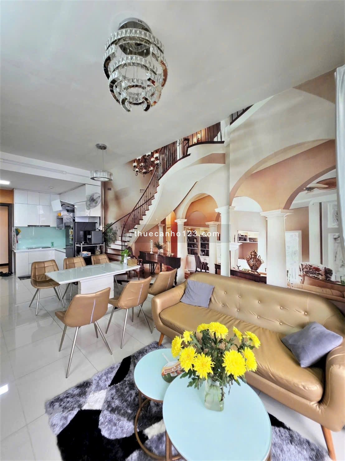 Cho thuê CC Golden Mansion 2PN – Full Tiện Ích – 5 Phút Tới Sân Bay TSN - Ảnh 4