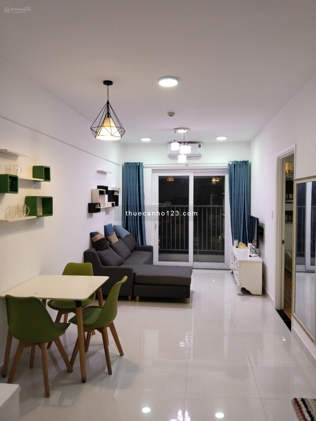 Cho thuê căn hộ CC Prosper 65m2 2PN 2WC nhà trống 7tr/th. Full NT - Ảnh 5