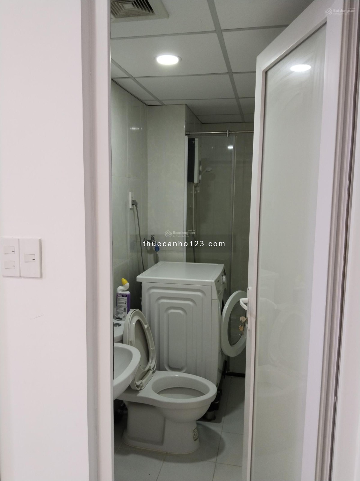 Cho thuê căn hộ CC Prosper 65m2 2PN 2WC nhà trống 7tr/th. Full NT - Ảnh 4