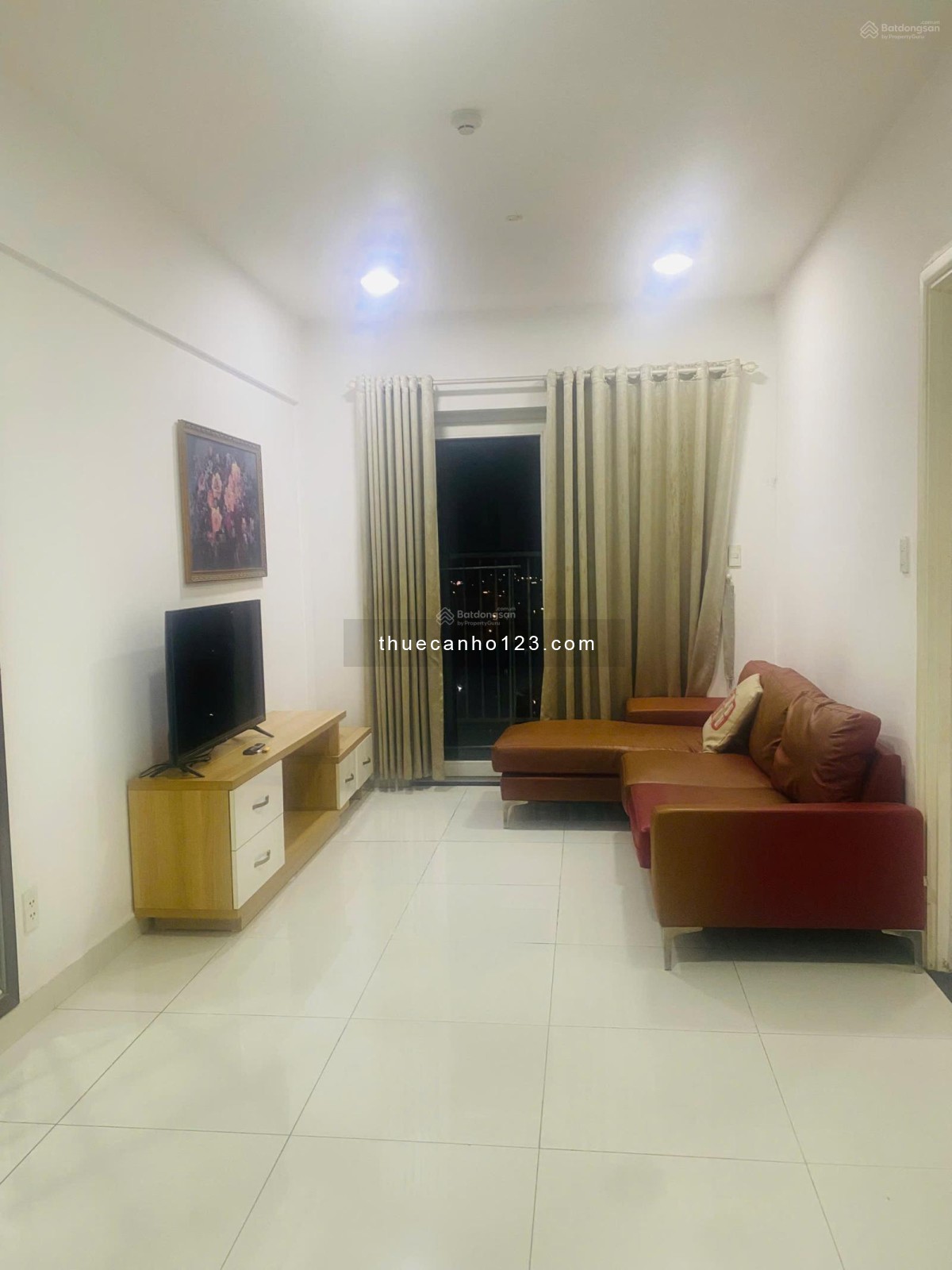 ho thuê căn hộ Prosper Plaza, 63m2 (2PN), lầu cao đầy đủ nội thất. Giá 9.5tr - Ảnh 1