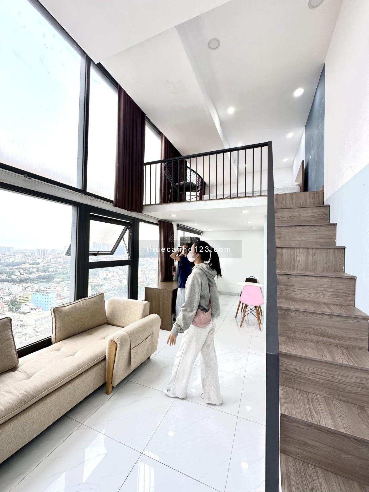 Cho thuê căn hộ Mỹ Phú FULL NT, DT 30m2, NT đẹp, gần Rmit, Lotte, giá chỉ từ 6 triệu/tháng - Ảnh 1