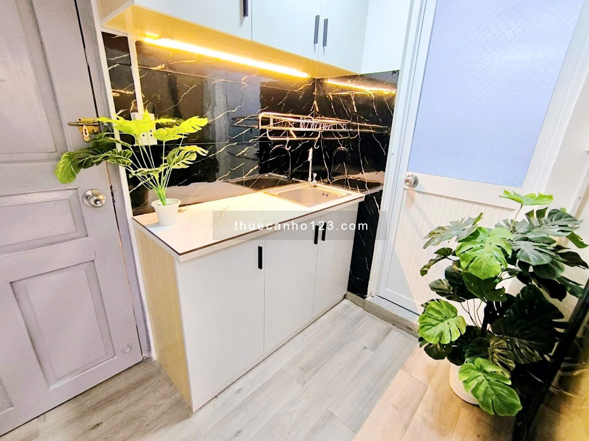 Căn hộ studio cửa sổ full nội thất gần K300, sân bay Tân Sơn Nhất, Ga T3 Etown Cộng Hoà Tân bình - Ảnh 3