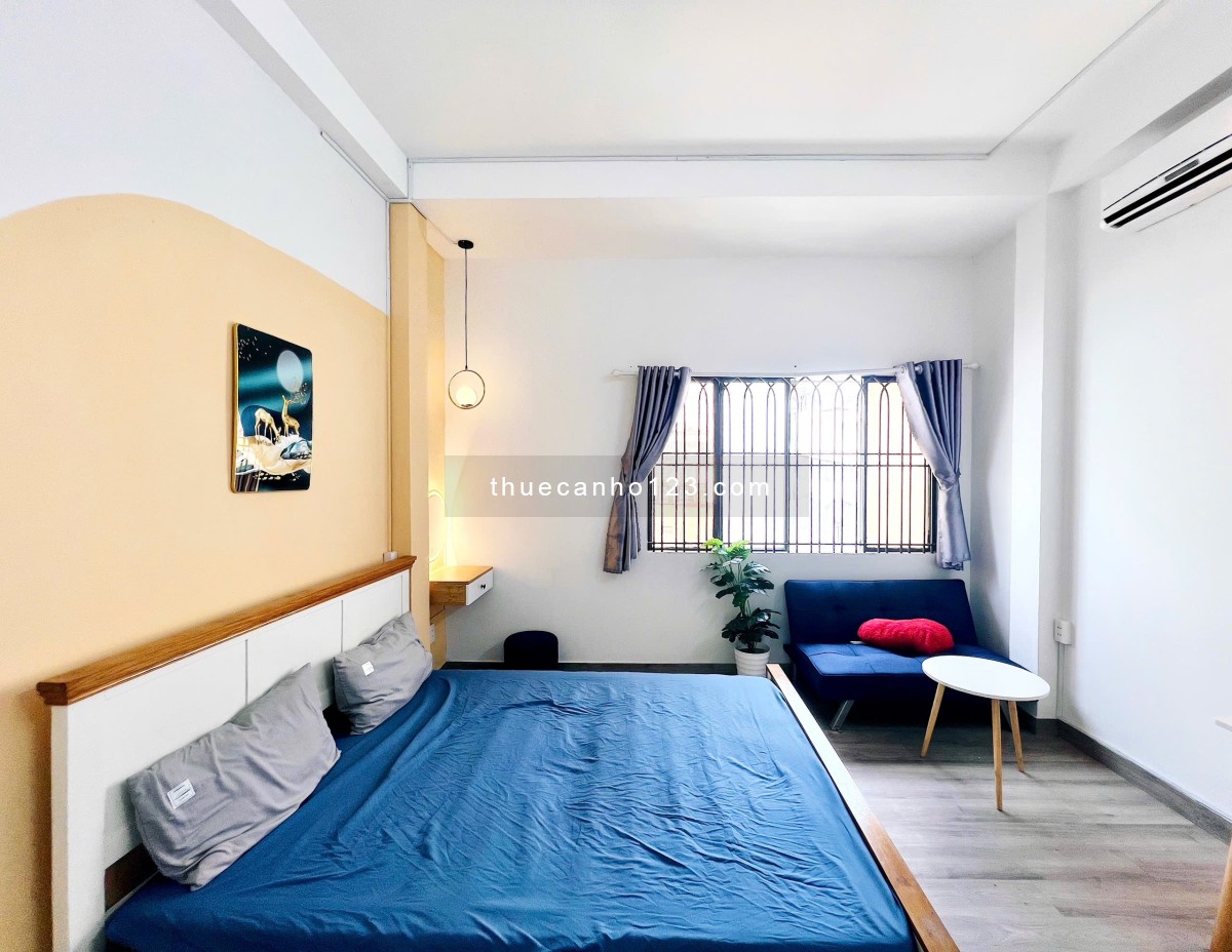 Căn hộ studio cửa sổ full nội thất gần K300, sân bay Tân Sơn Nhất, Ga T3 Etown Cộng Hoà Tân bình - Ảnh 2