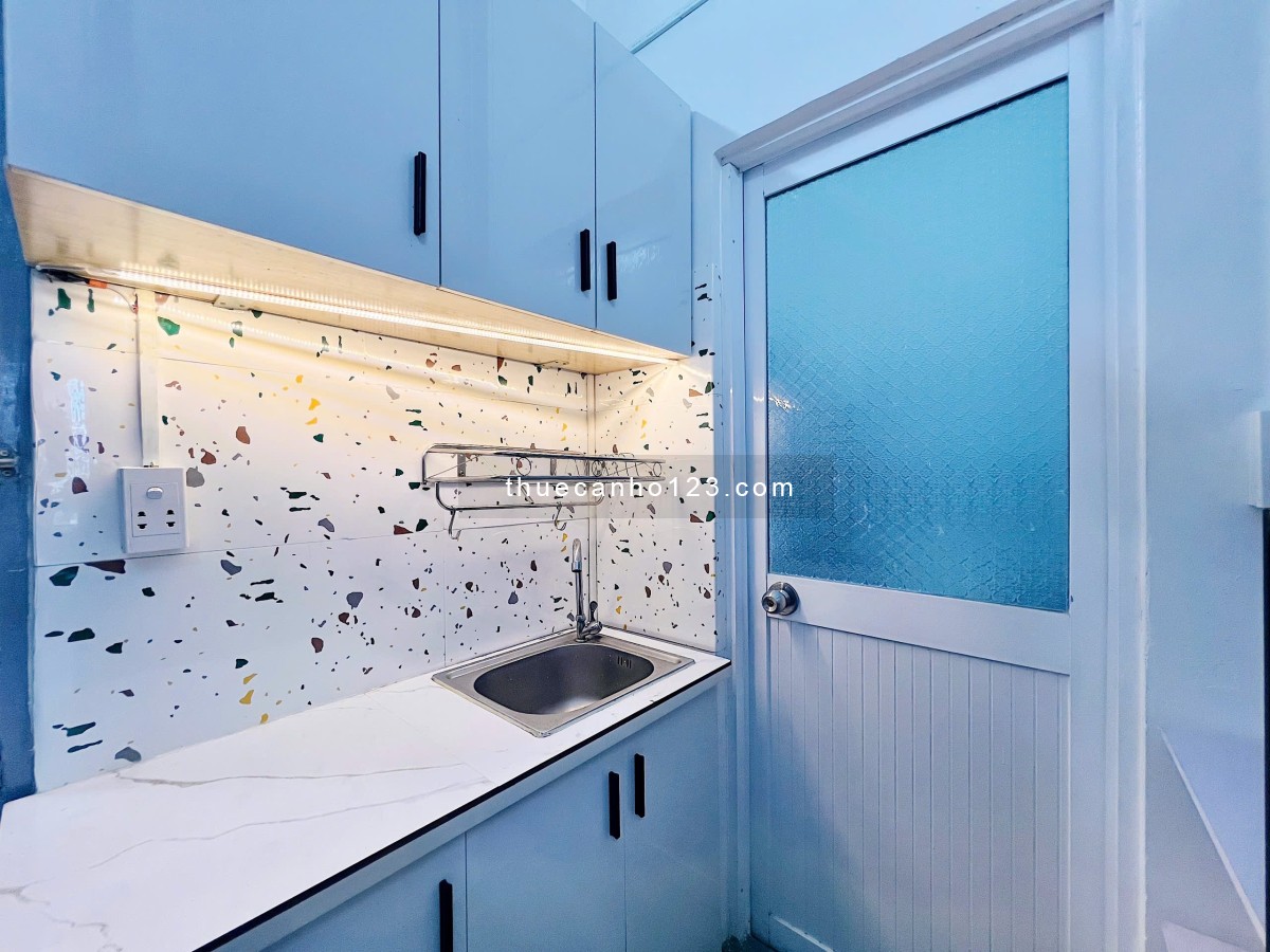 Căn hộ studio cửa sổ full nội thất gần K300, sân bay Tân Sơn Nhất, Ga T3 Etown Cộng Hoà Tân bình - Ảnh 9