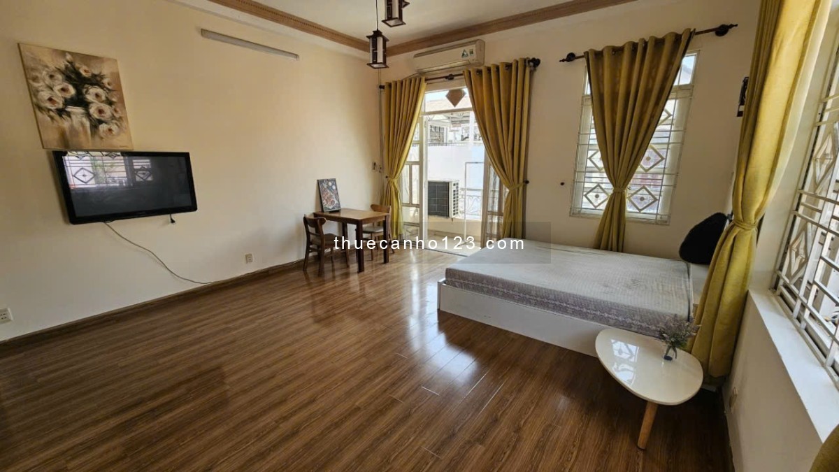 Căn hộ studio ban công tách bếp rộng 40m2 Bàu Cát gần sân bay Tân Sơn Nhất, Hoàng Hoa Thám, Tân Bình - Ảnh 4