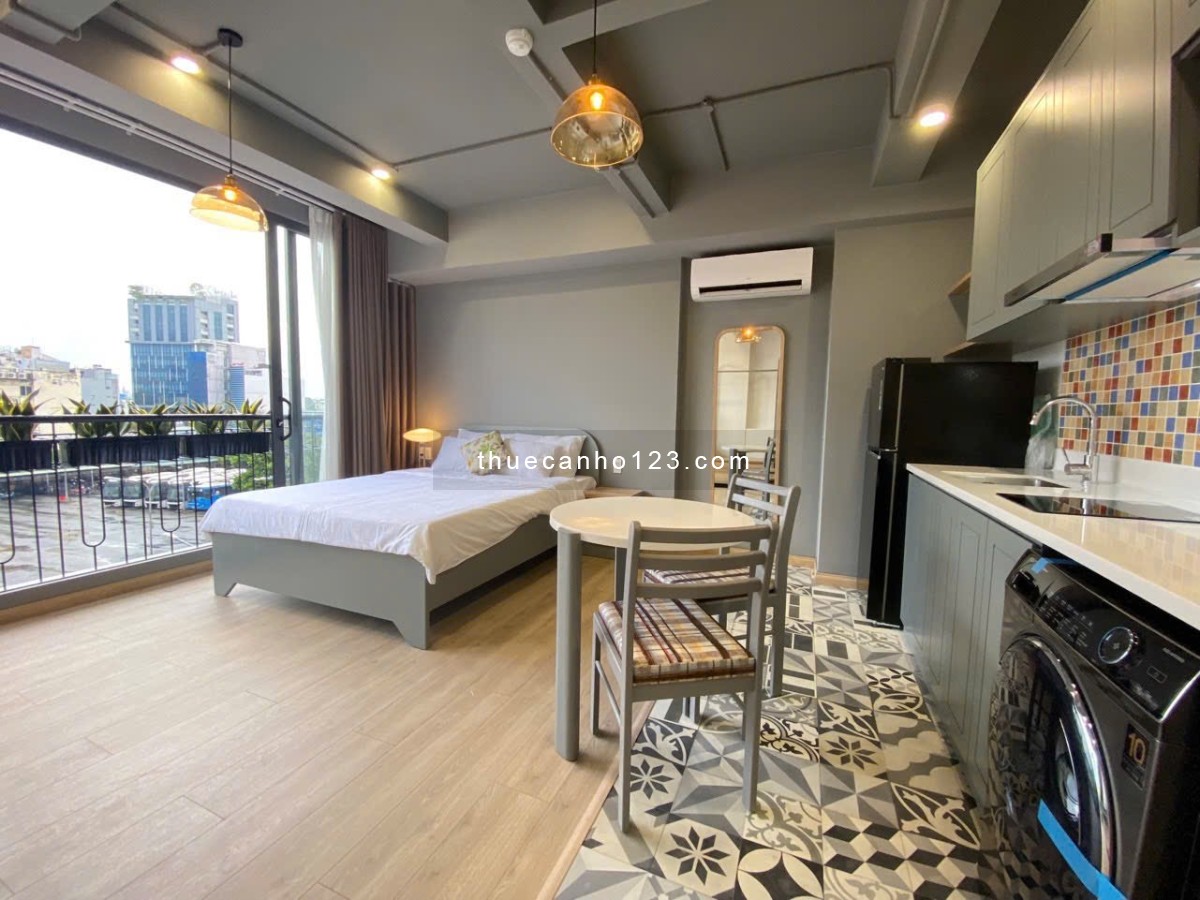 Căn hộ studio ban công full nội thất Hoàng Hoa Thám gần sân bay, Etown Cộng Hoà, quận Tân Bình - Ảnh 2