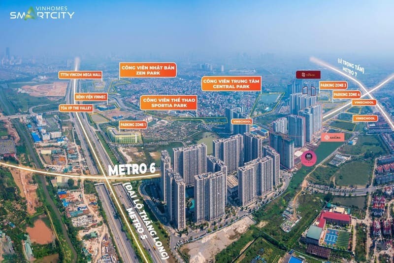 Cho thuê căn hộ chung cư Vinhomes Smart City