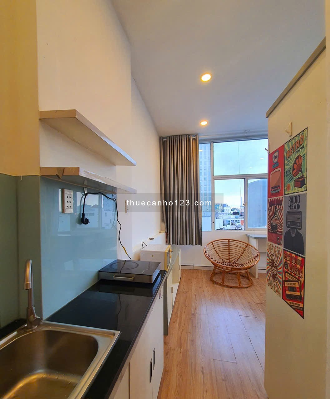 Phòng cho thuê quận 1 đường Hoàng Sa - Đa kao gần viện ISB ngay chợ Tân Định - full nội thất - Ảnh 3