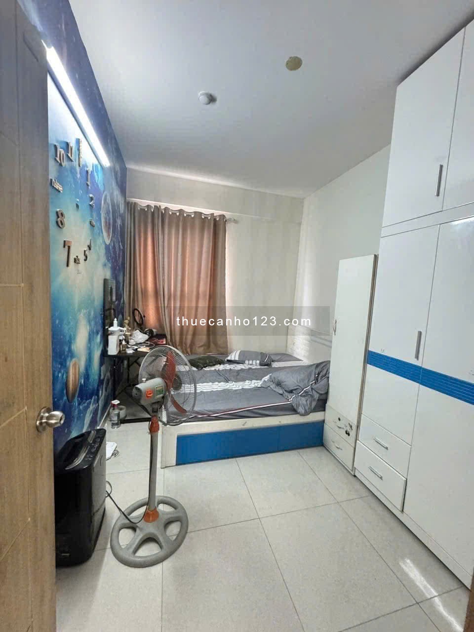 Chung cư LaKai(thang bộ), Nguyễn Tri Phương, Q5: 75m2, 2PN, NT 9tr/th, Nhà sạch - Ảnh 3