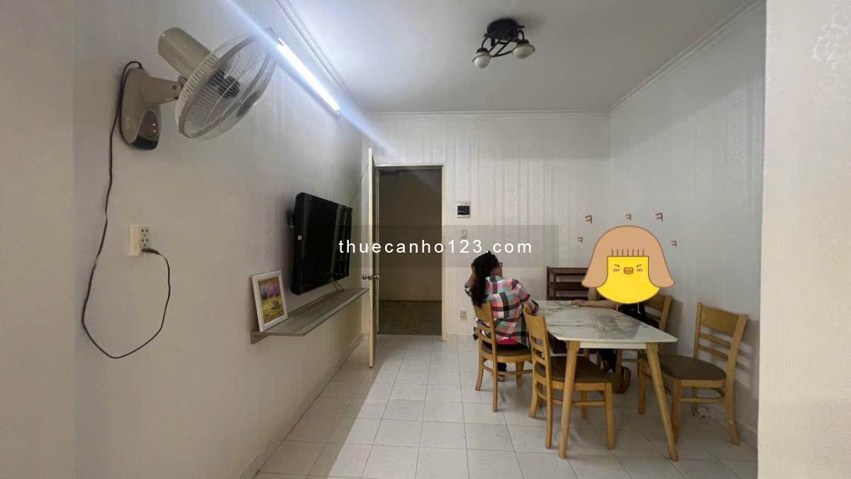Chung cư 590, CMT8 chỉ 9,5tr căn 2p có nội thất, căn góc lầu 1, (thang bộ) - Ảnh 9
