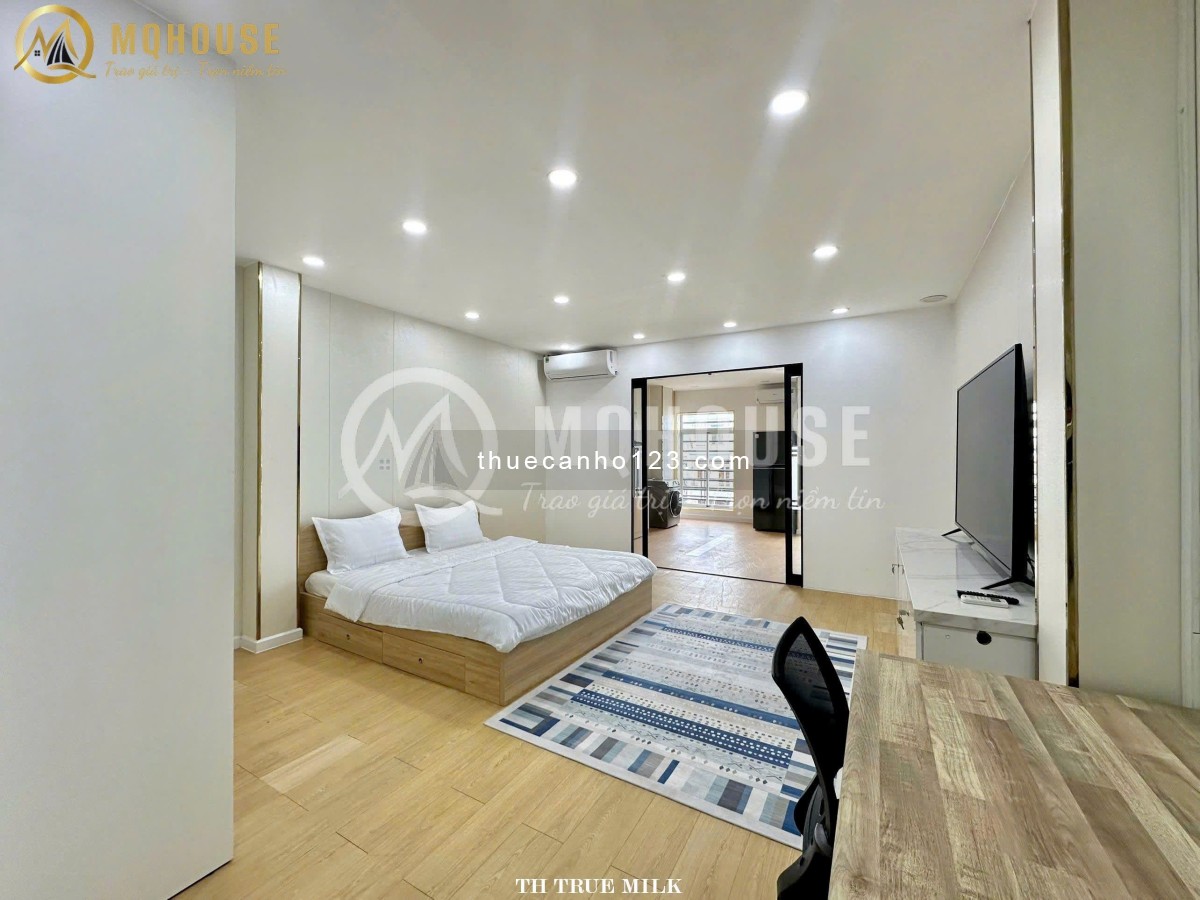 Cho thuê căn hộ 1PN rộng 50m2 - thang máy - cầu Bông - chợ Tân Định - Bà Chiểu - VX Điện Biên Phủ - Ảnh 1