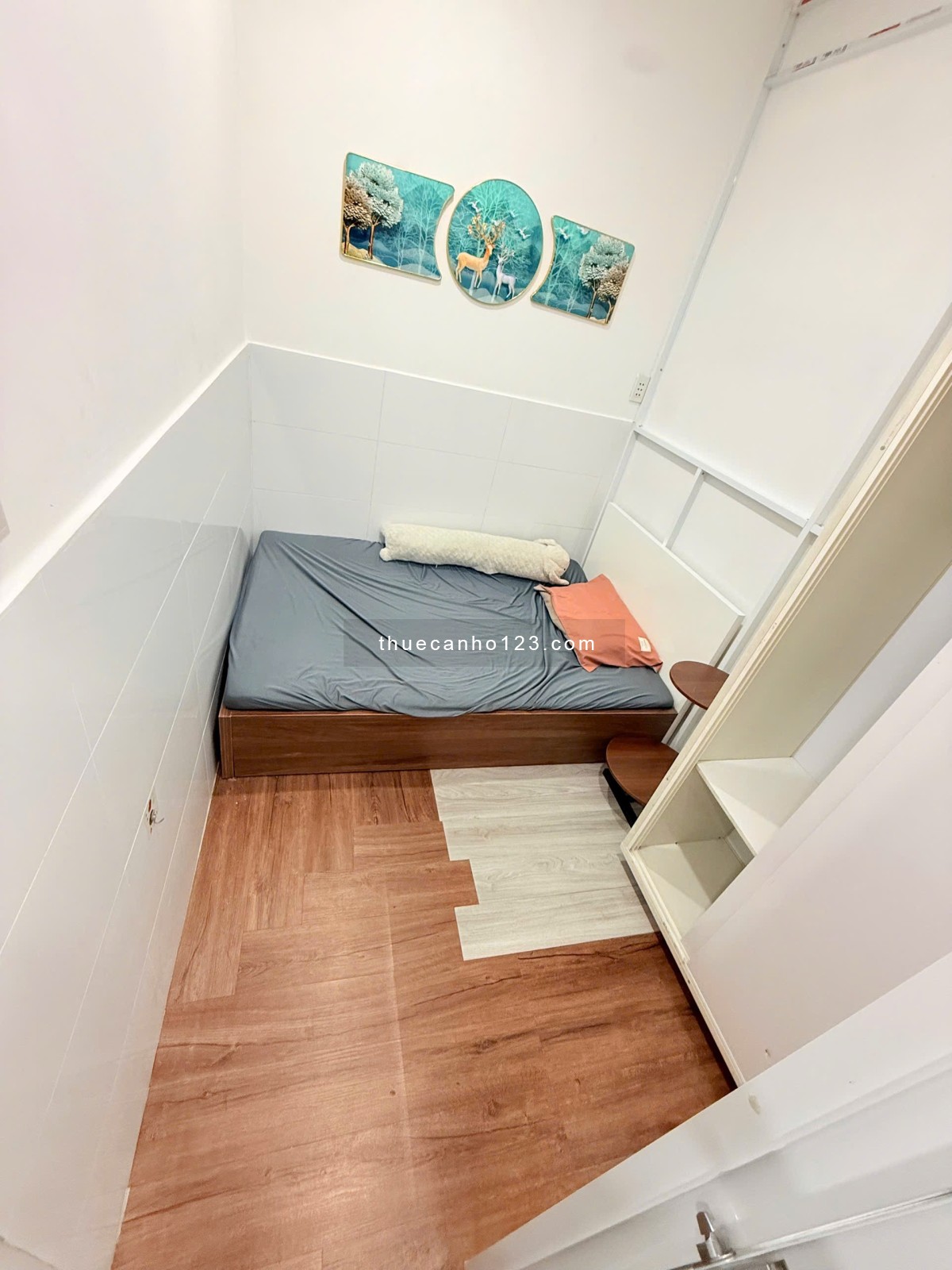Cho thuê căn hộ 2PN giá rẽ ở được 4n4x ngay chợ Bà Chiểu - ĐH Văn Lang - học viện Cán Bộ - cầu Bông - Ảnh 3