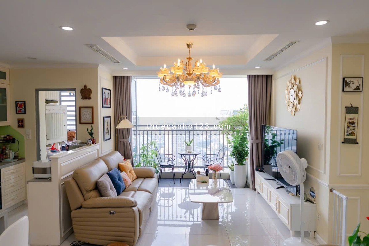 Cho thuê căn hộ tòa Landmark 4 - 3PN - Full nội thất - 45tr/tháng - Ảnh 2