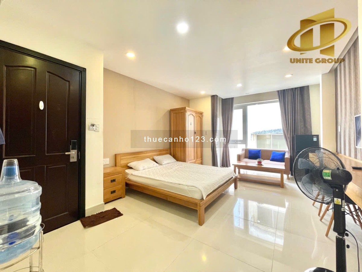 Cho thuê căn hộ Studio Cửa sổ thoáng, sạch sẽ Q1 gần cầu Ông Lãnh, Bùi Viện, chợ Bến Thành - Ảnh 1