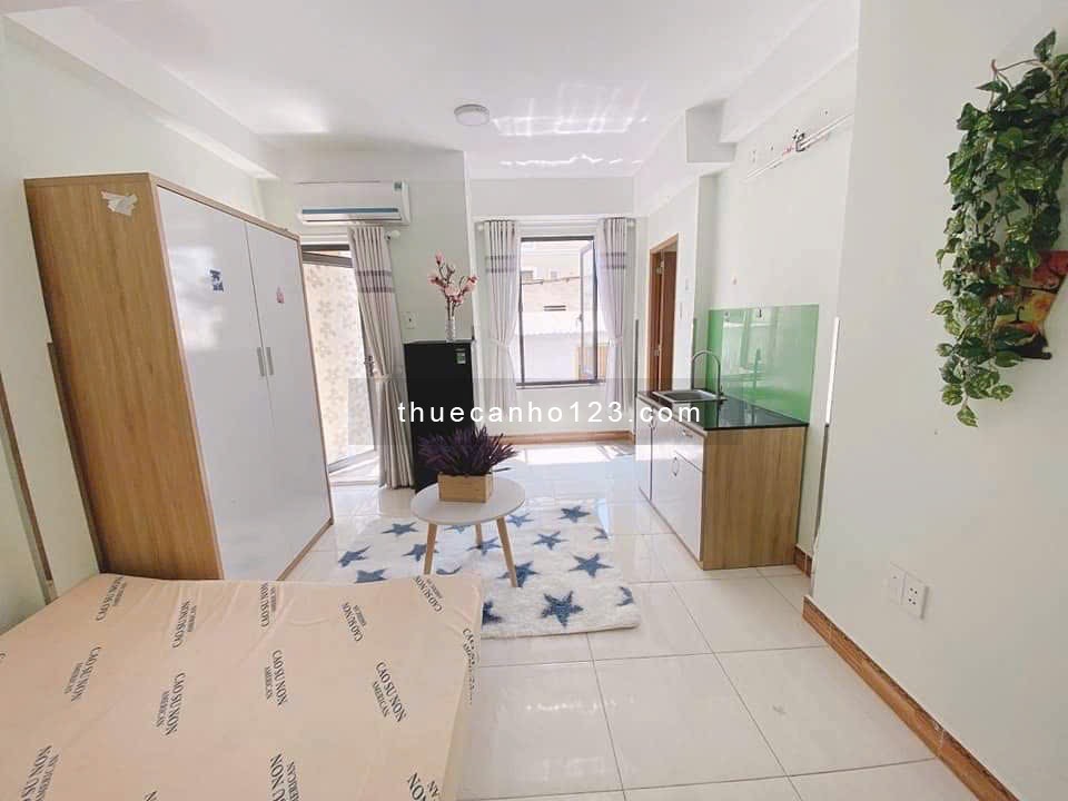 Cho thuê căn hộ Studio Ban công thoáng Q4 gần chợ 200, ĐH Luật, ĐH Nguyễn Tất Thành - Ảnh 1