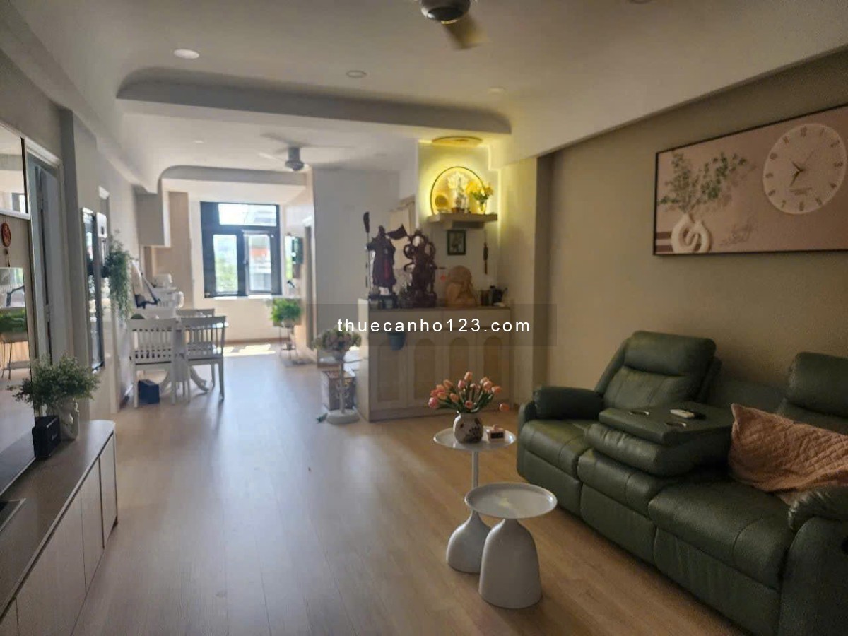 Chung cư Mỹ Phước, Bùi Hữu Nghĩa, BT: 60m2, 1p ngủ, 1wc, 8tr5/tháng - Ảnh 1