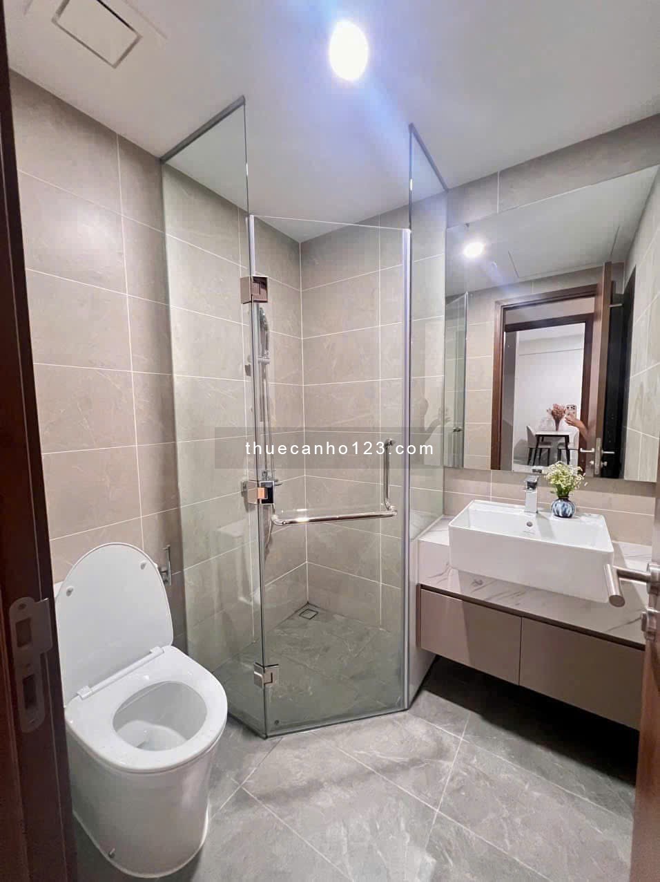Chung cư Mỹ Phước, Bùi Hữu Nghĩa, BT: 60m2, 1p ngủ, 1wc, 8tr5/tháng - Ảnh 4