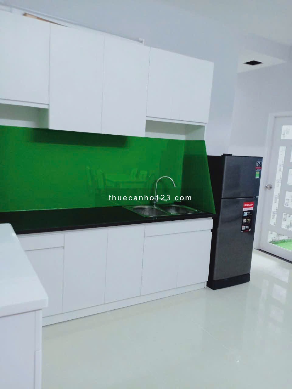 Chung cư Mỹ Phước, Bùi Hữu Nghĩa, BT: 1p ngủ, 8,5triệu, Full NT, 60m2 - Ảnh 2