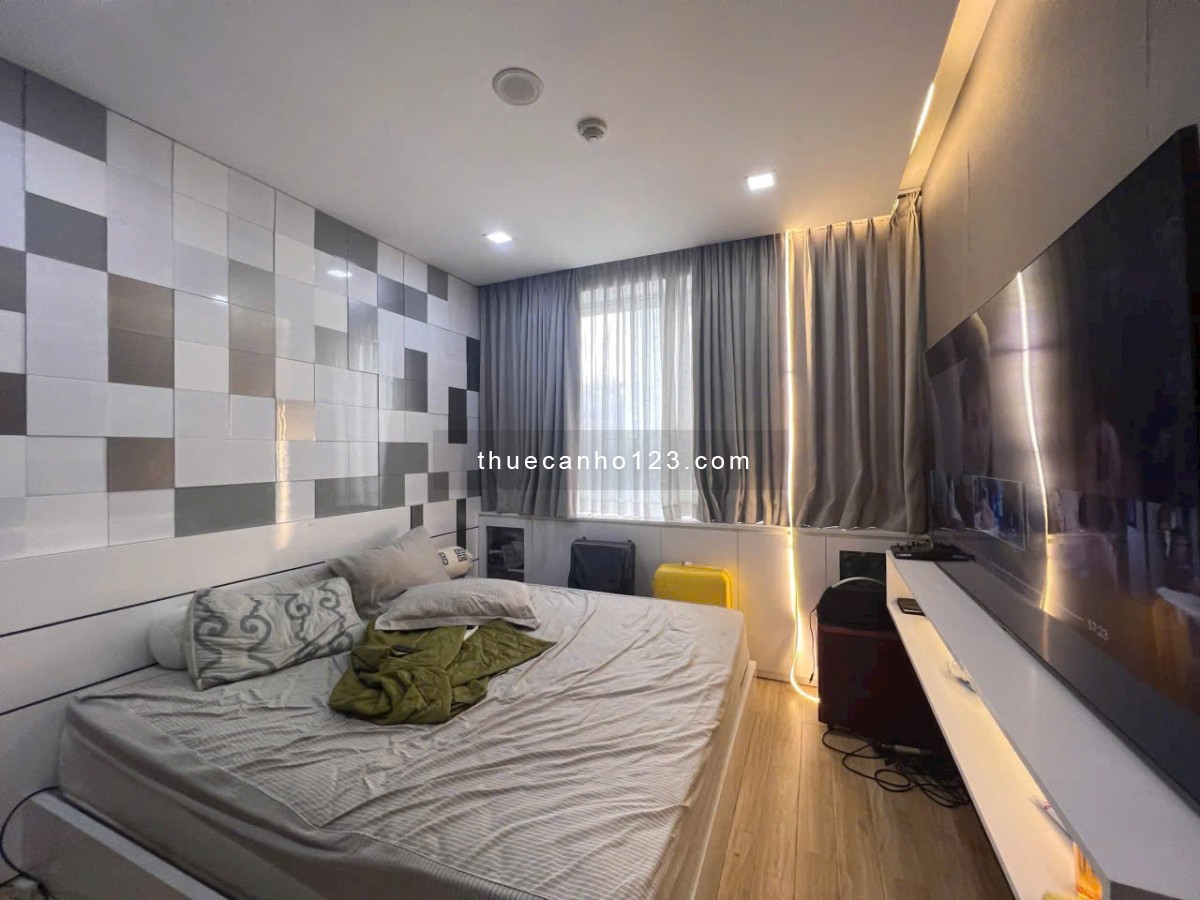 Cho Thuê Căn Hộ Full NT 1PN 55m2 Giá Chỉ 14 Triệu, Căn Góc Thoáng Mát Tầng Cao - Ảnh 4